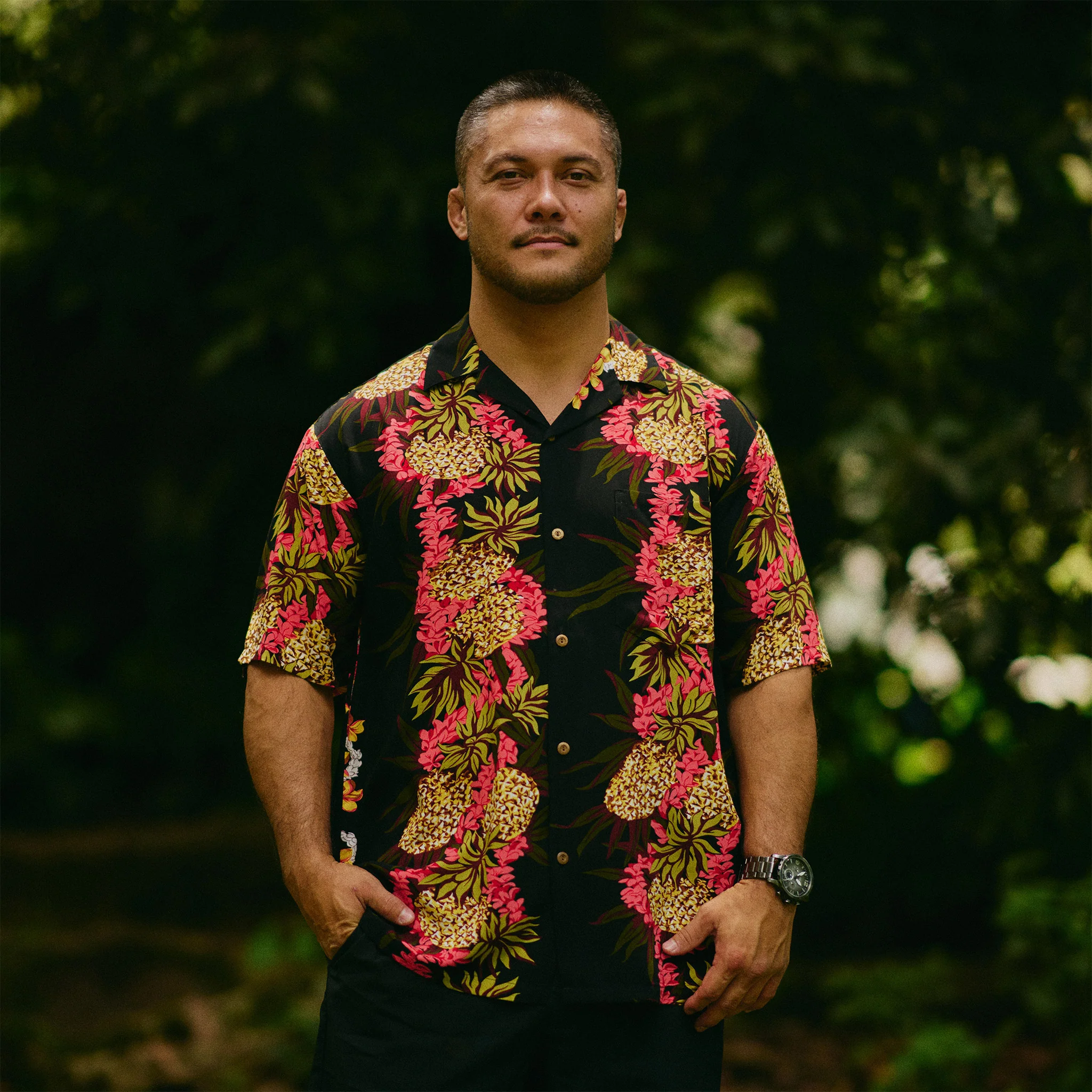Pineapple Panel Aloha Shirt - Image 4