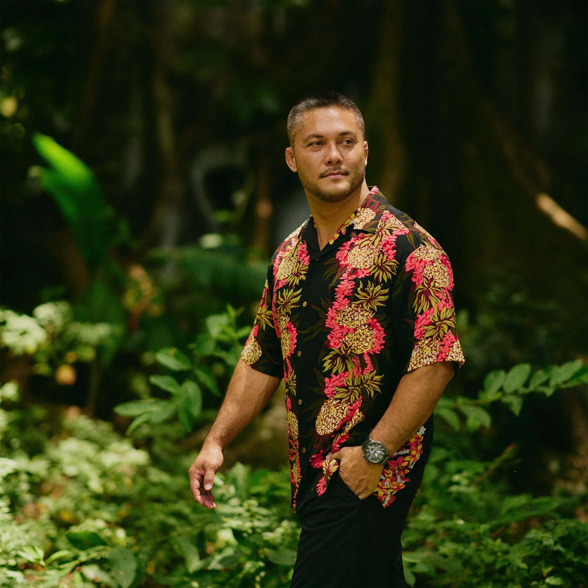Pineapple Panel Aloha Shirt - Image 5