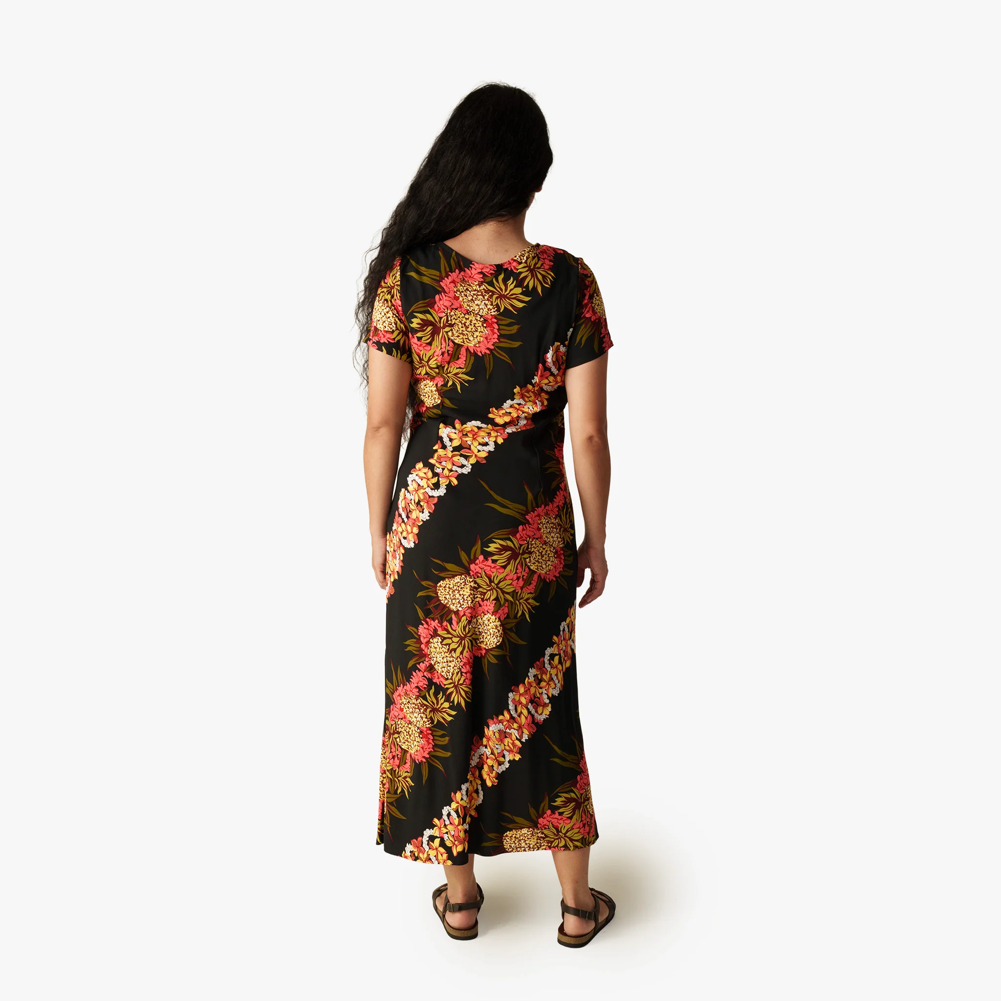 Pineapple Panel Long Dress - Image 3