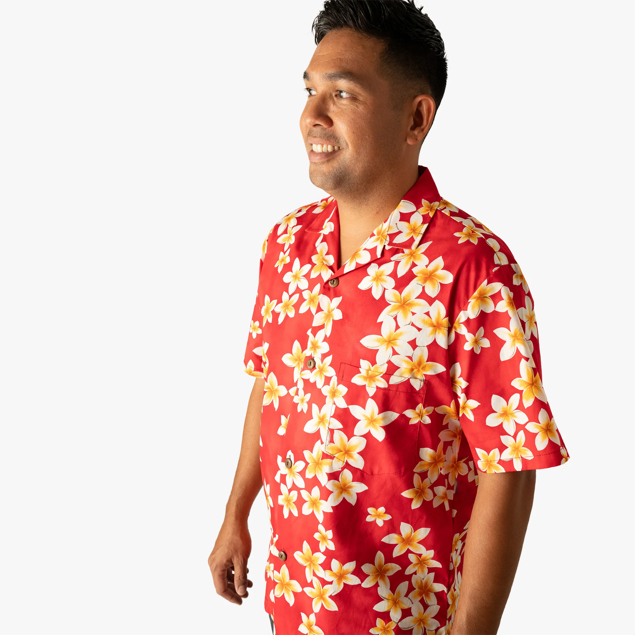 Plumeria Aloha Shirt - Image 4