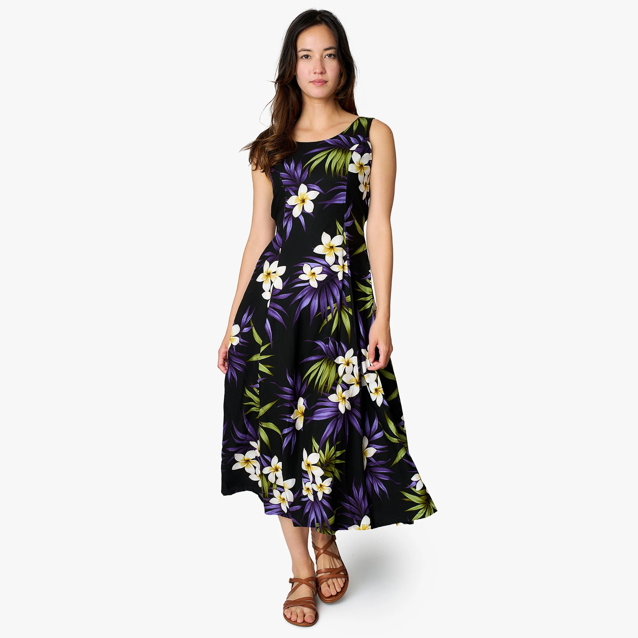 Plumeria Cluster Sylvia Dress - Image 5