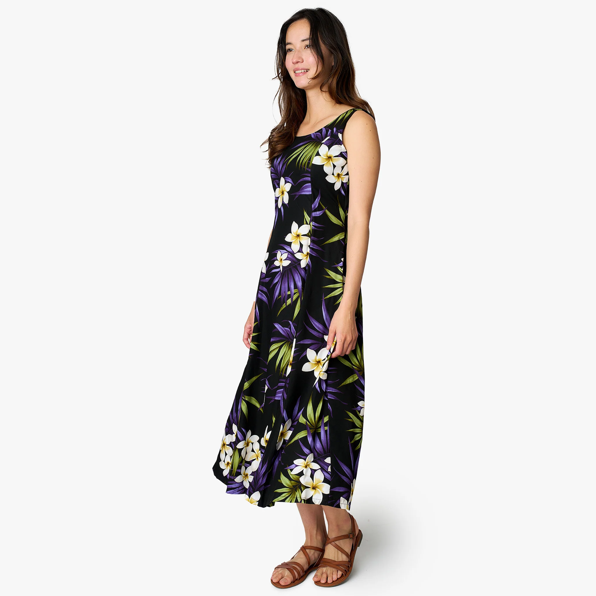 Plumeria Cluster Sylvia Dress - Image 6