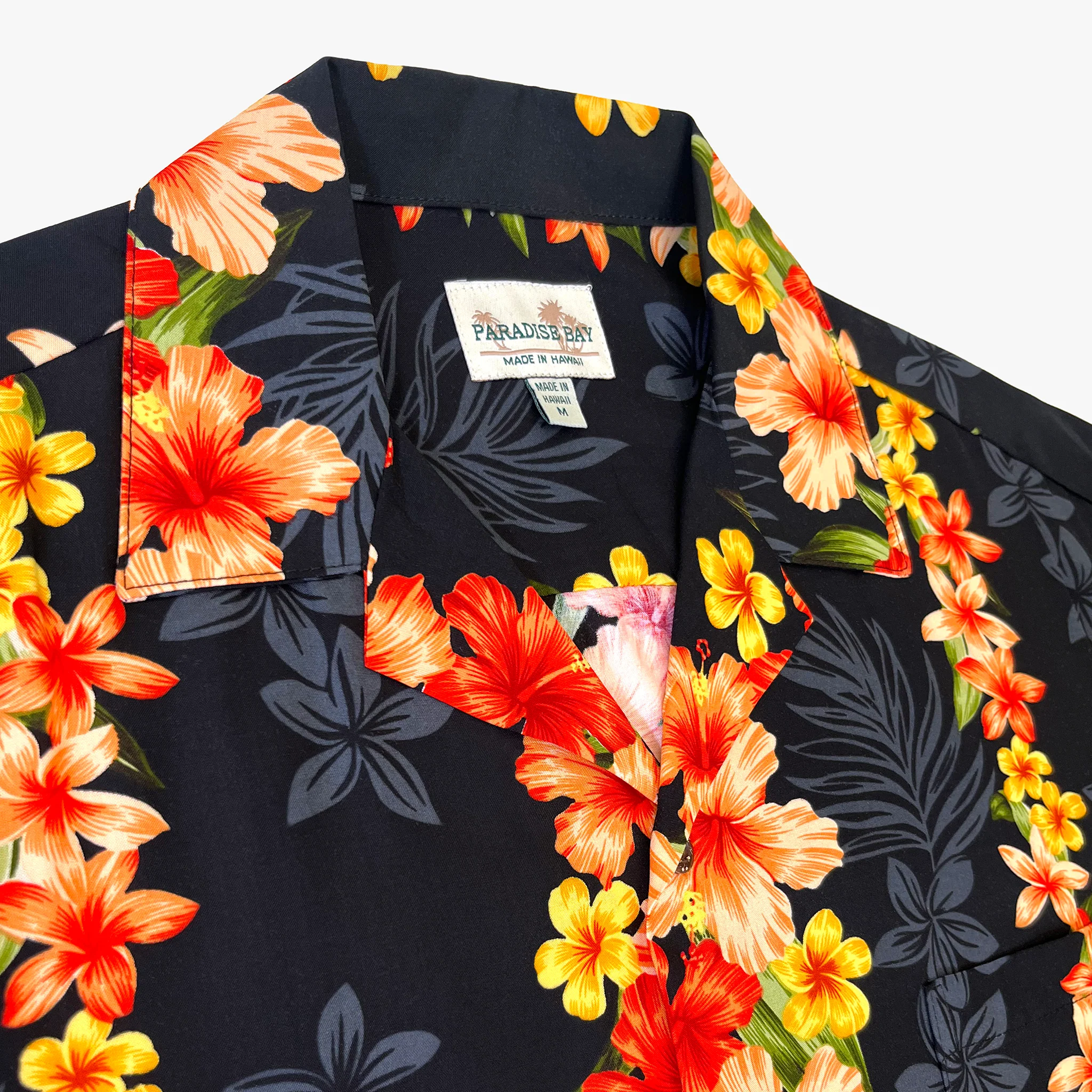 Plumeria Panel Aloha Shirt - Image 5