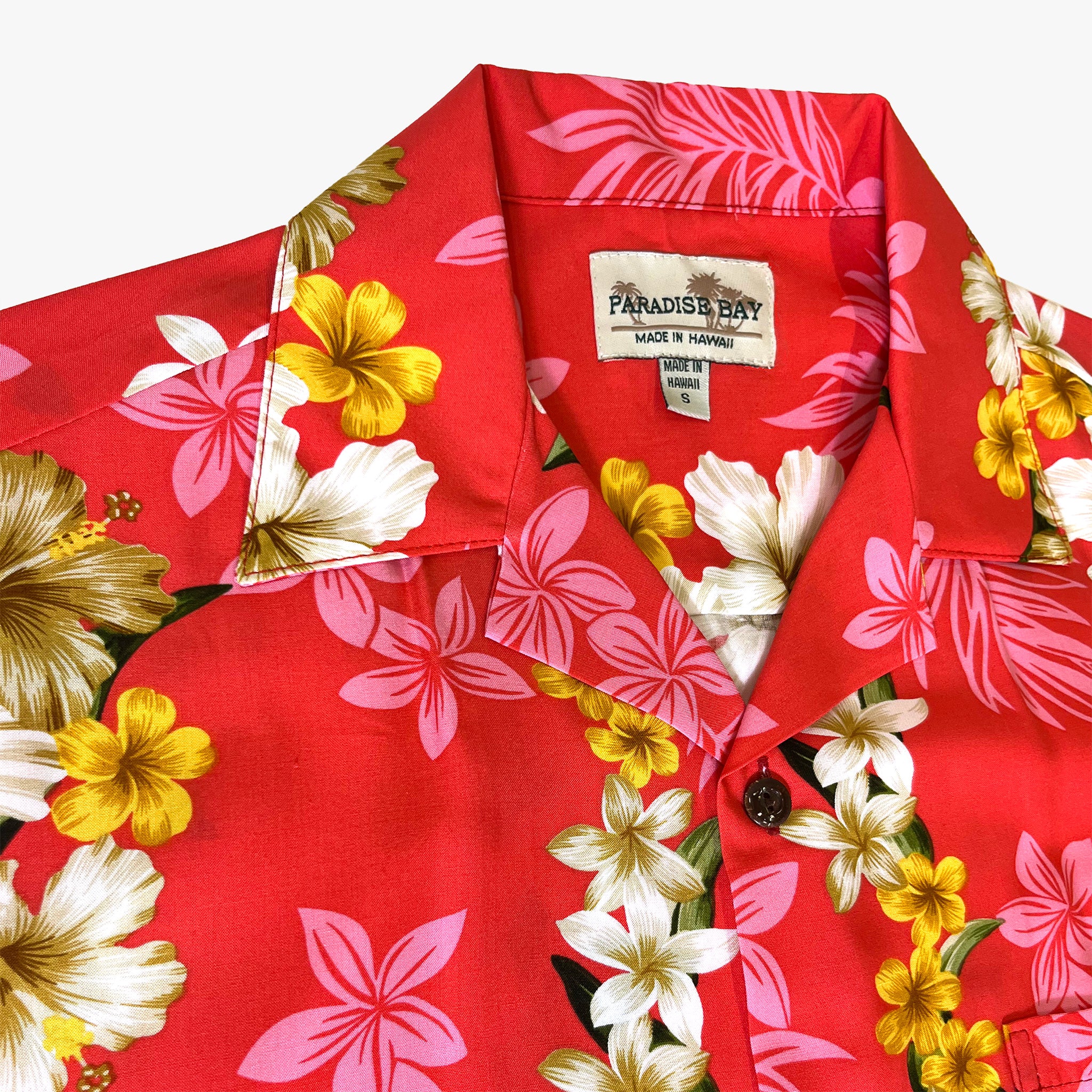 Plumeria Panel Aloha Shirt - Image 7
