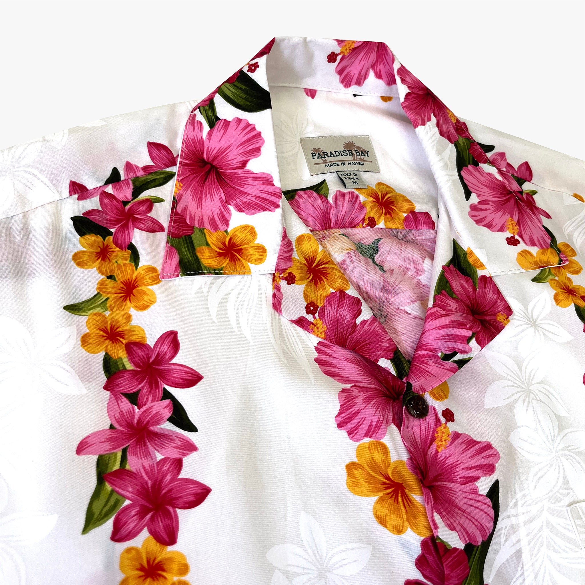 Plumeria Panel Aloha Shirt - Image 9