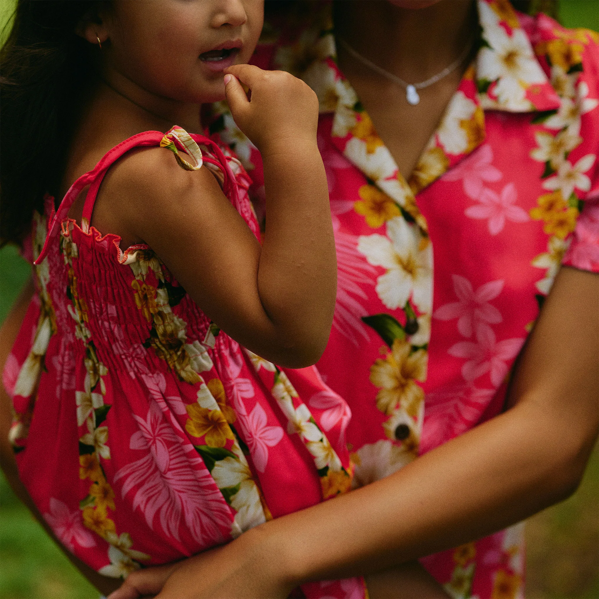 Plumeria Panel Camp Blouse - Image 6
