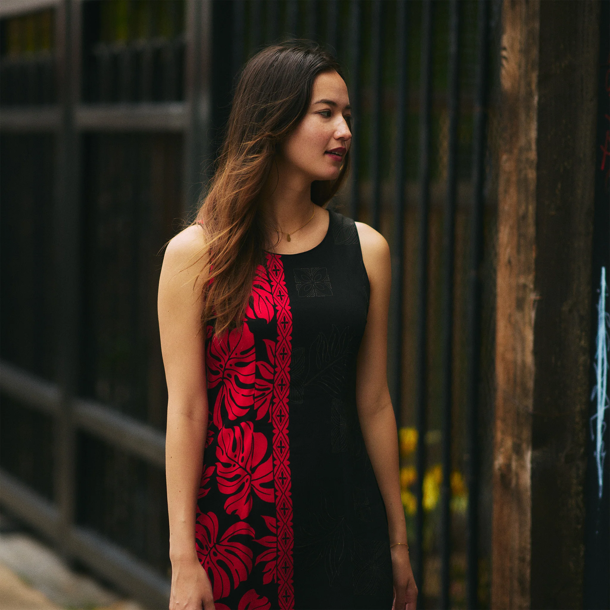 Prince Kuhio Long Dress - Image 3