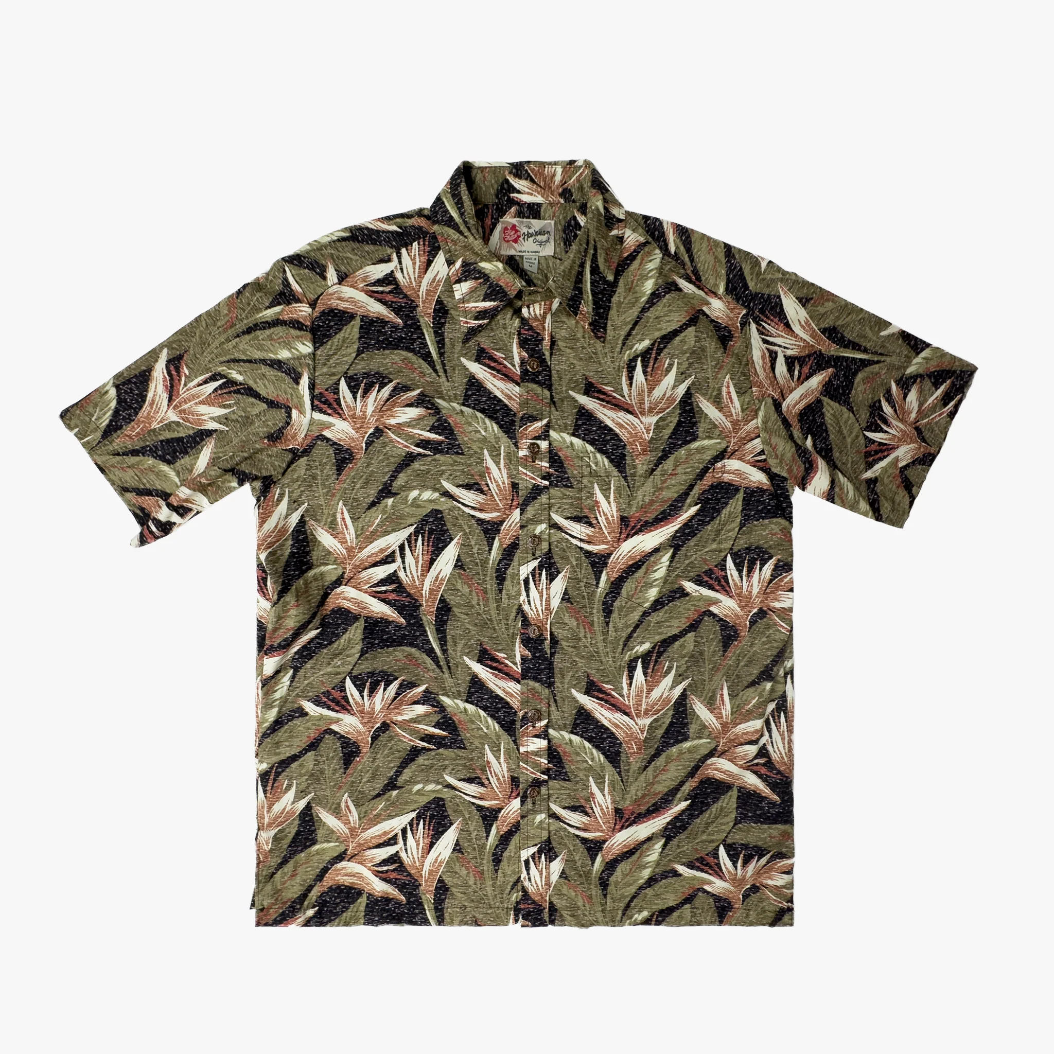 Pukalani Bird of Paradise Aloha Shirt - Image 4