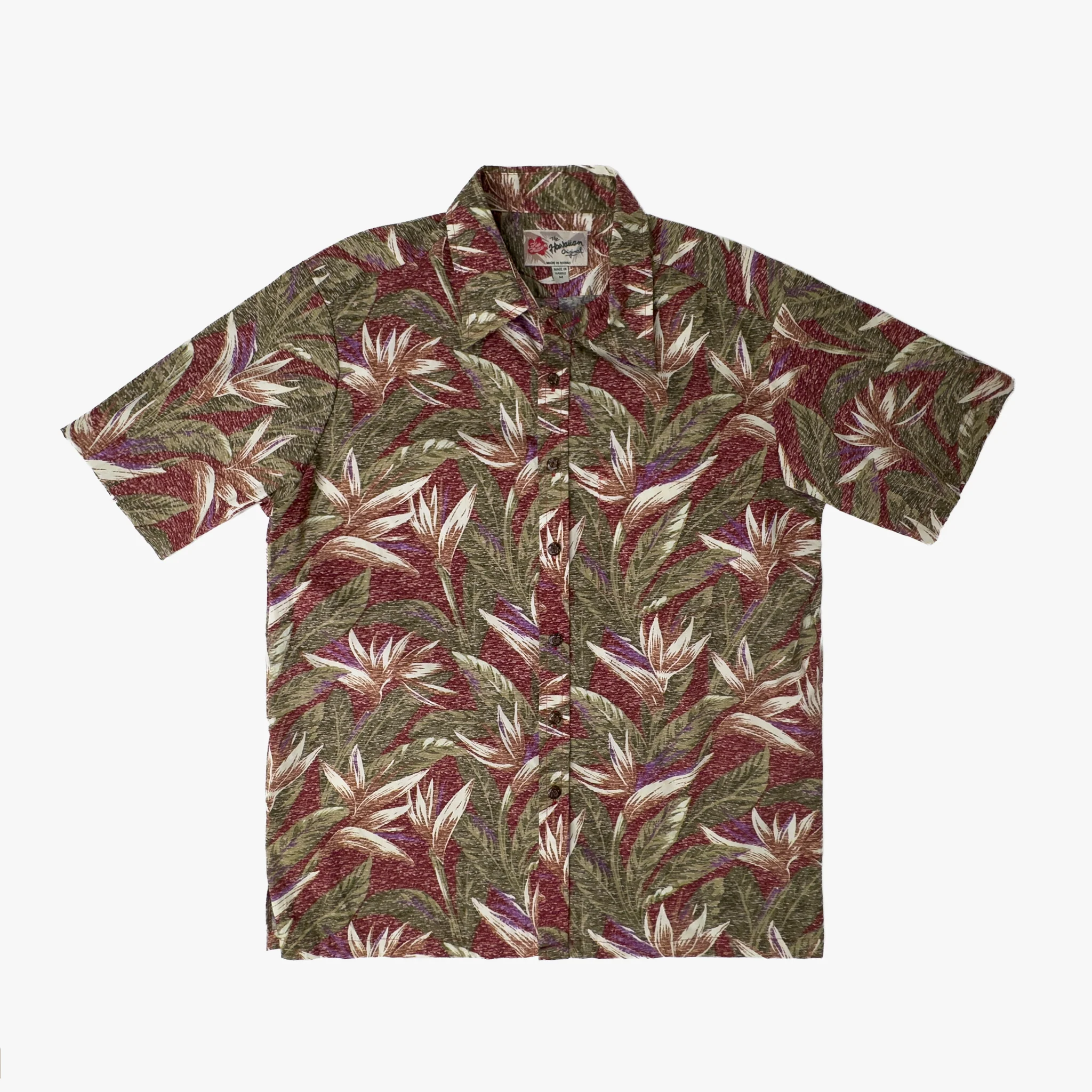 Pukalani Bird of Paradise Aloha Shirt - Image 8