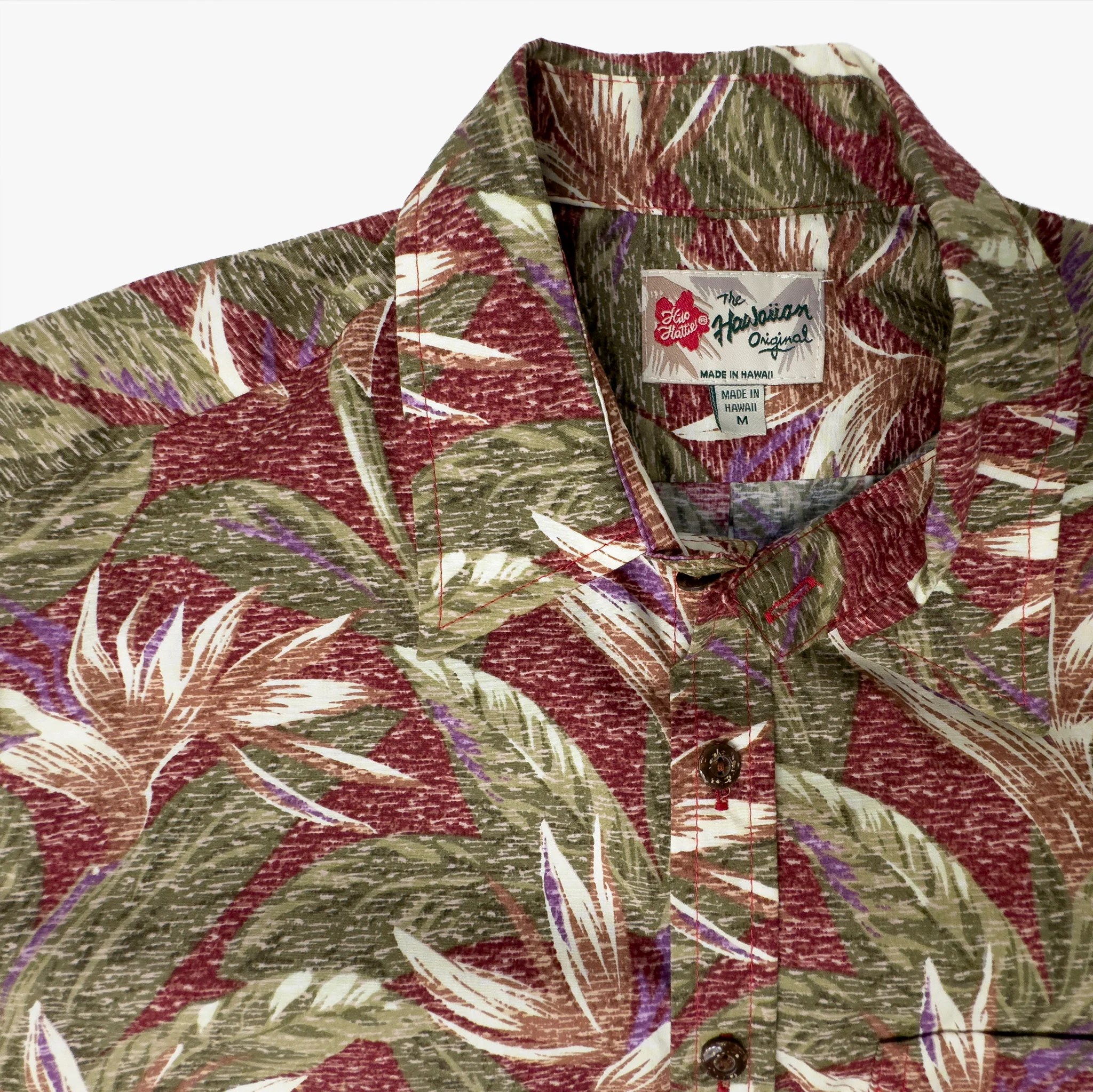 Pukalani Bird of Paradise Aloha Shirt - Image 9