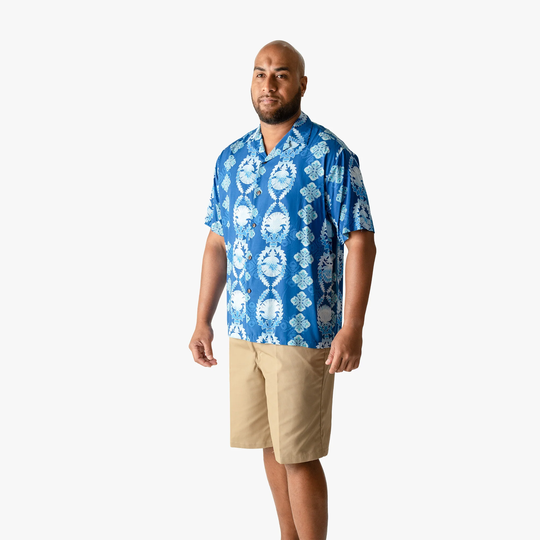Lehua Quilt Aloha Shirt - Image 4