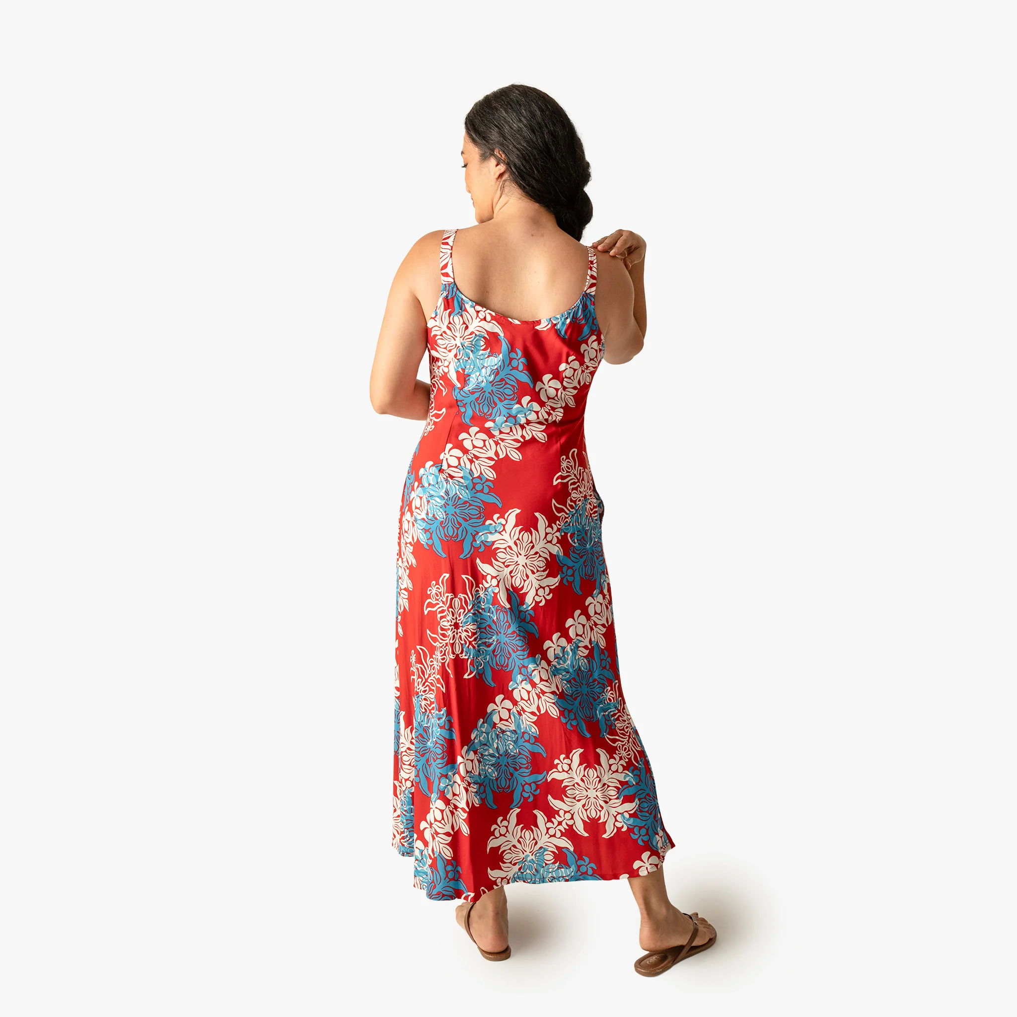Quilt Panel Long Dress - Image 12