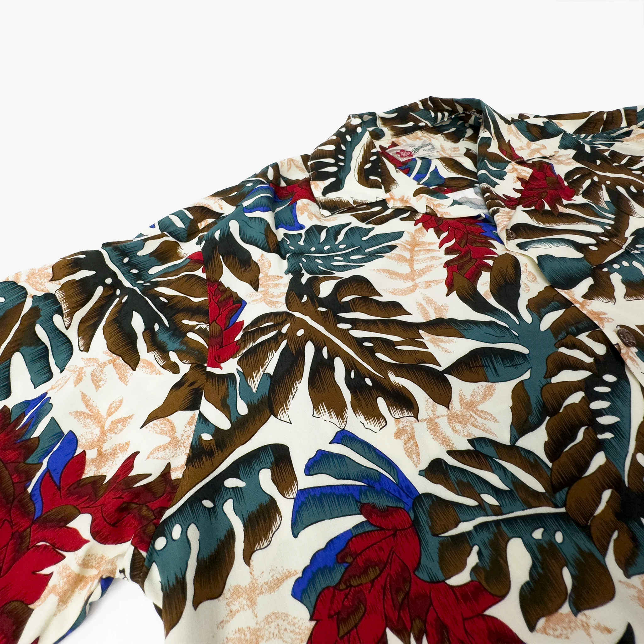 Red Ginger Aloha Shirt - Image 3