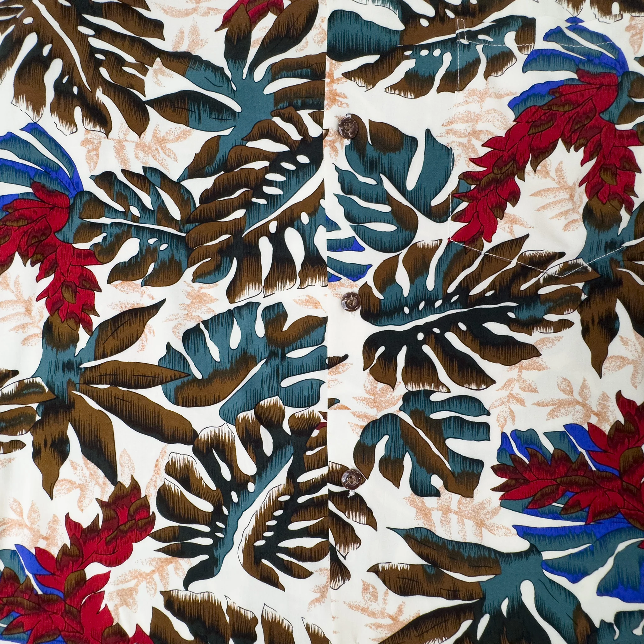 Red Ginger Aloha Shirt - Image 4