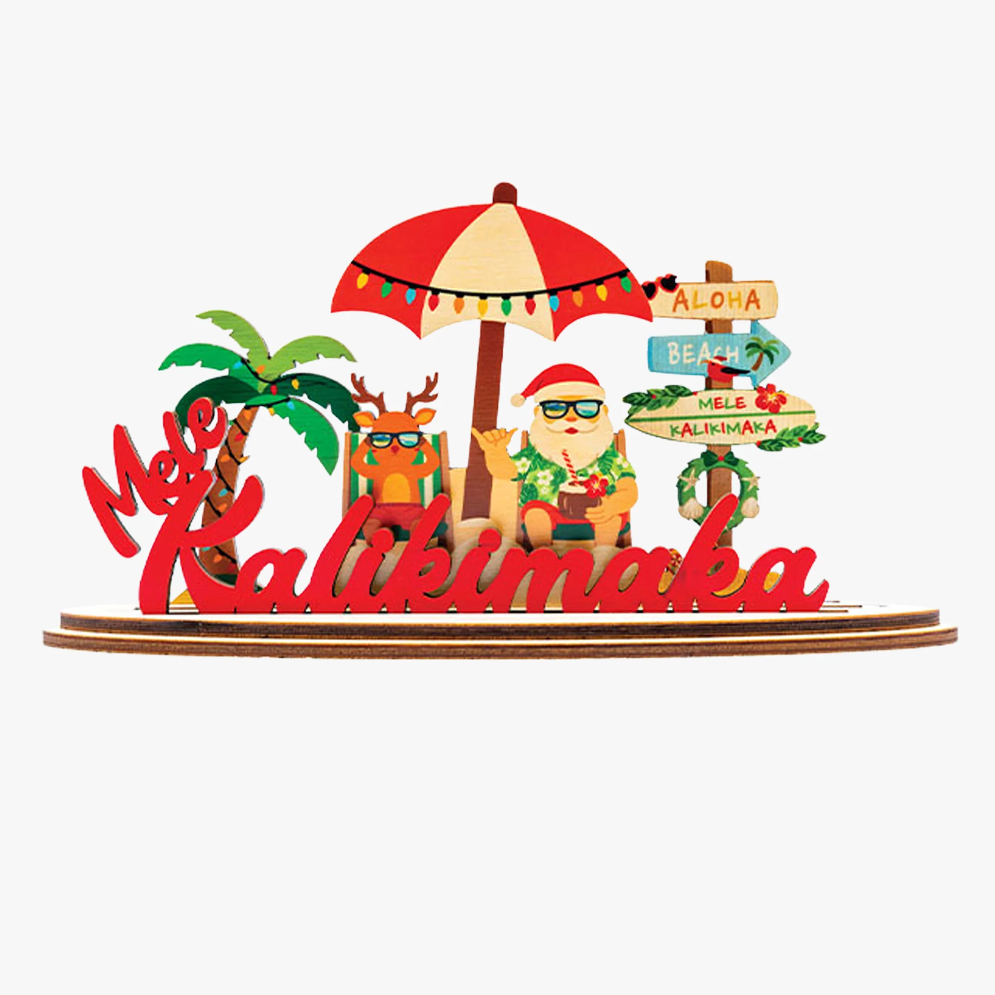 Santas Vacay Fish Set