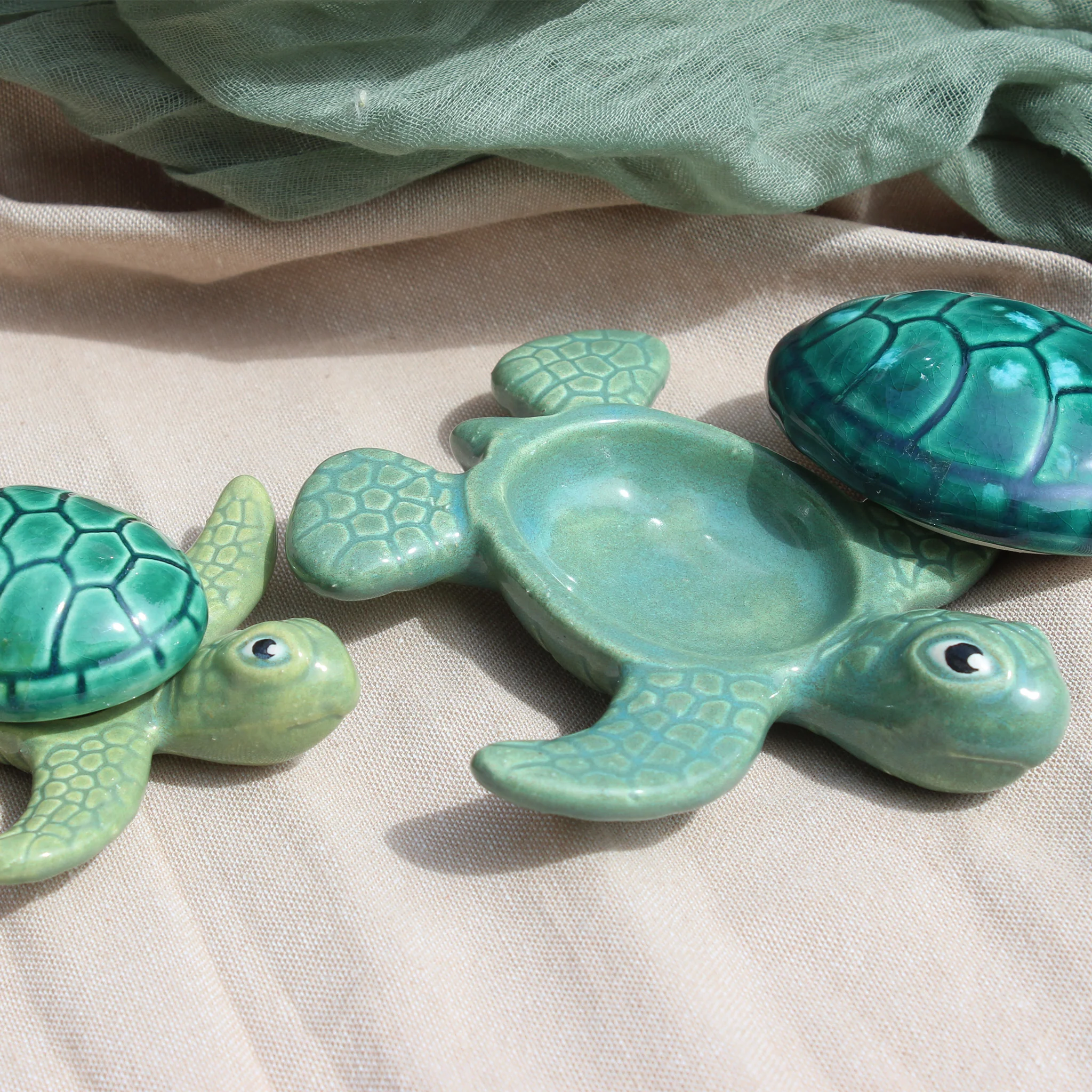Sea Turtle Box with Lid - Image 2