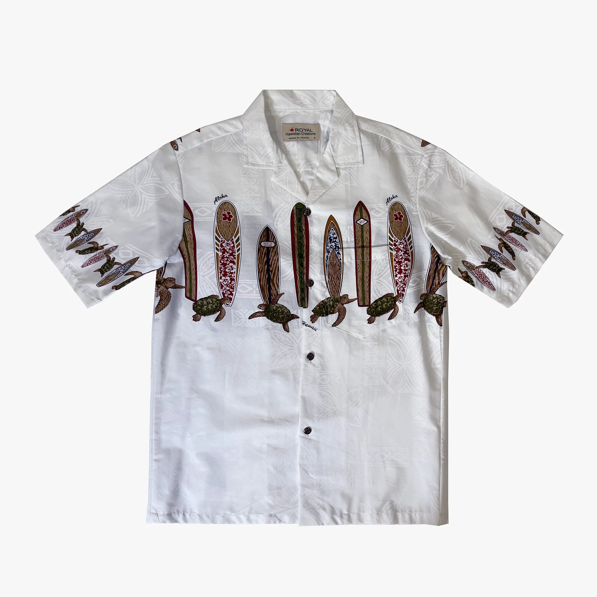 Surfboard Honu Aloha Shirt - Image 3
