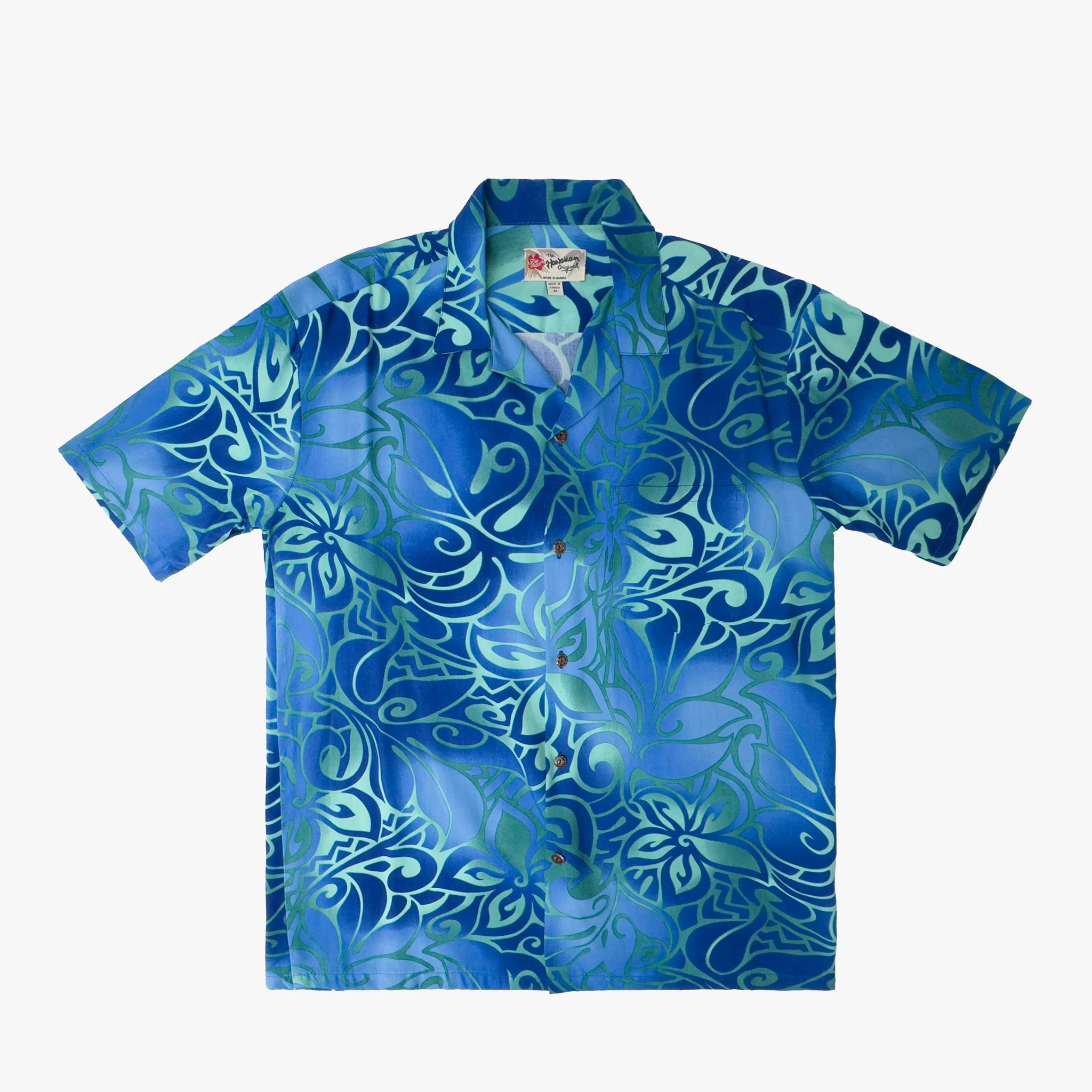 Tribal Tiare Aloha Shirt - Image 15