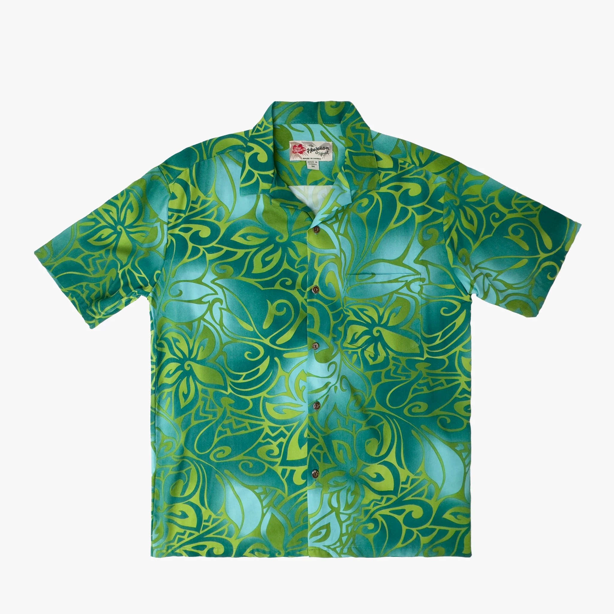 Tribal Tiare Aloha Shirt - Image 4