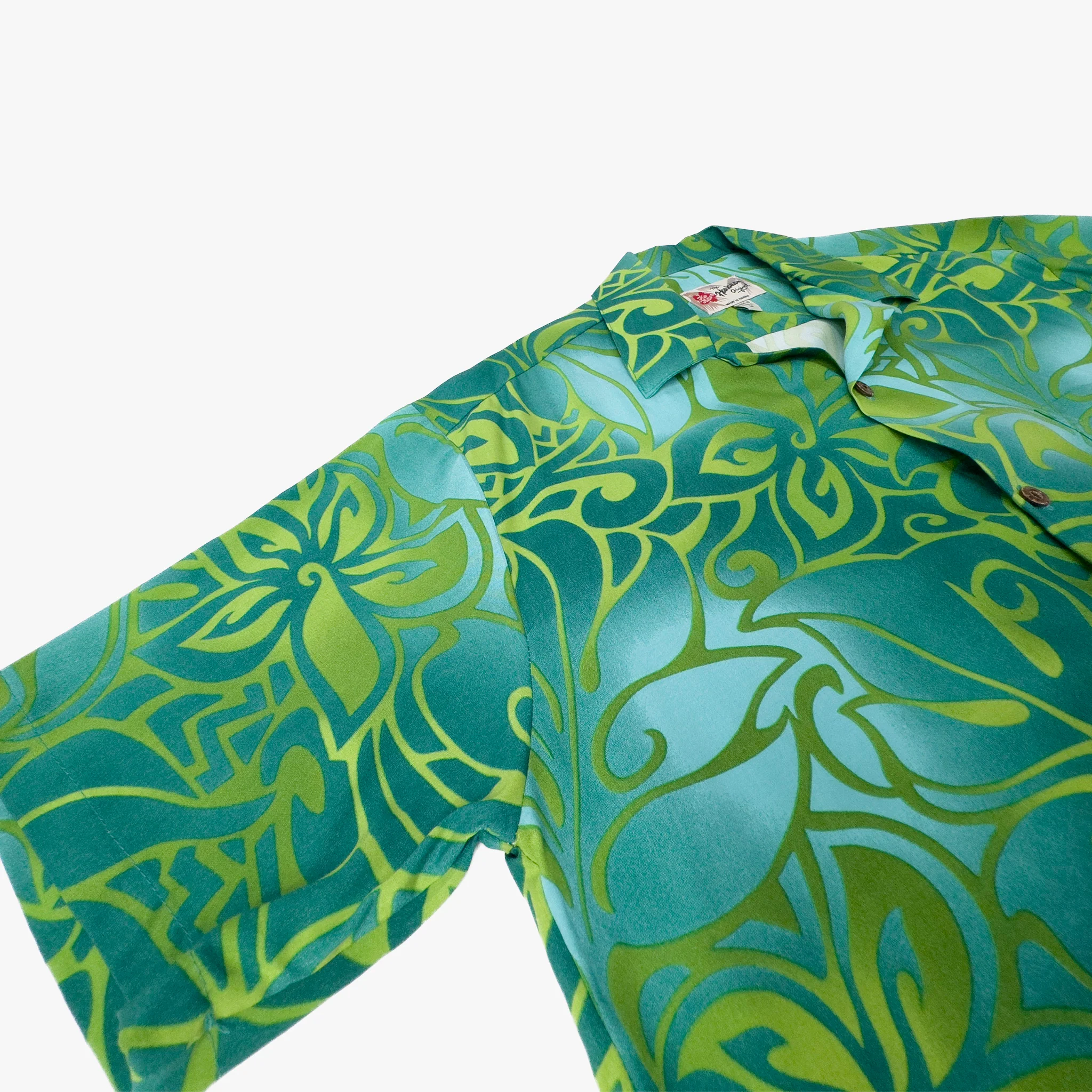 Tribal Tiare Aloha Shirt - Image 6
