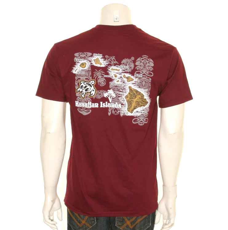 Tiki Island Map Tee - Image 2