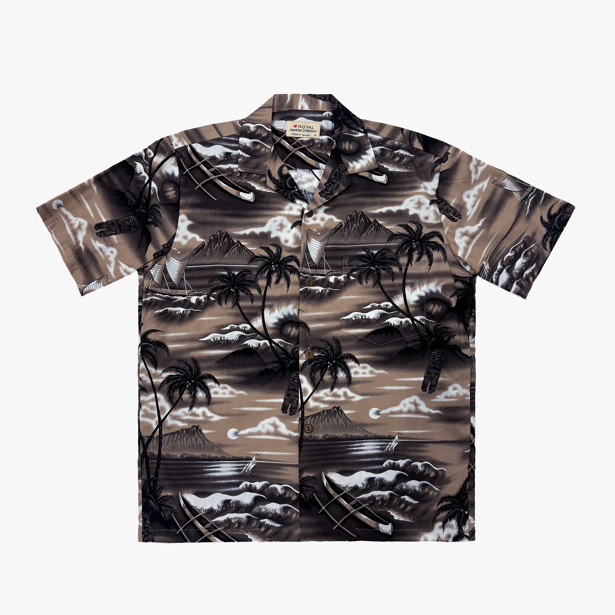 Tiki Waikiki Aloha Shirt - Image 3