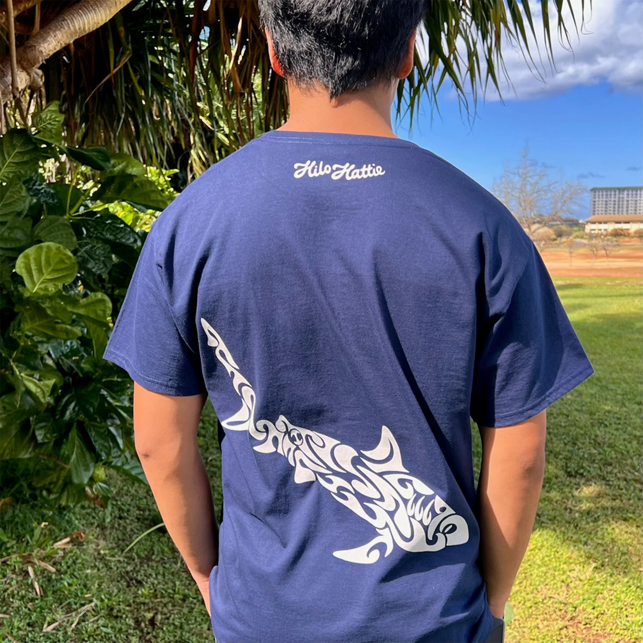 Tribal Shark Tee - Image 3