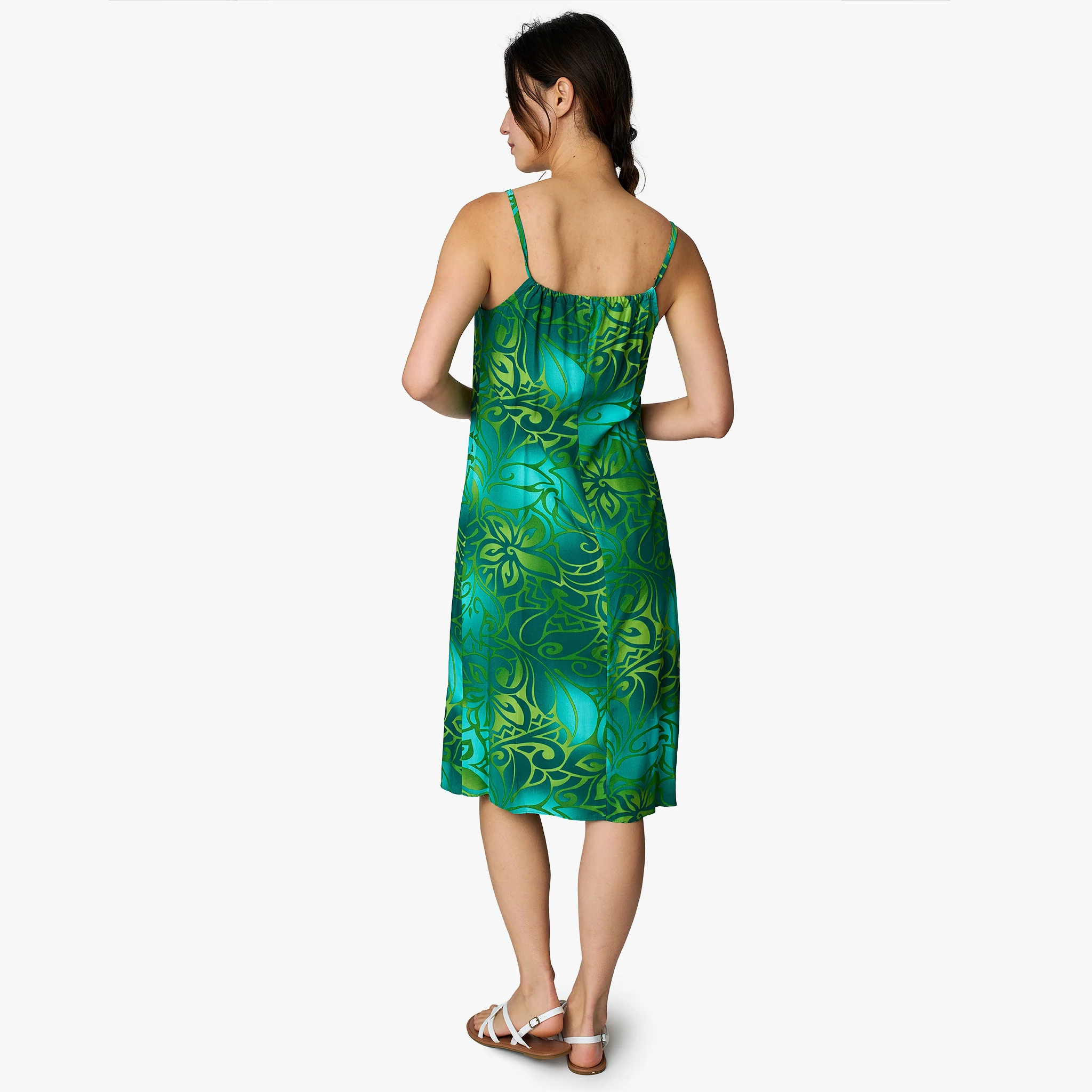 Tribal Tiare Dress with Front Tie Strap - Image 6