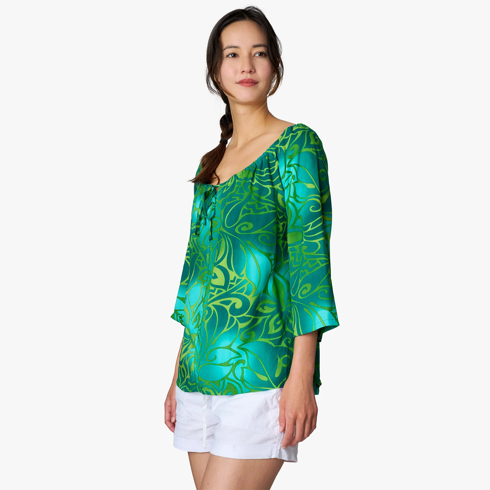 Tribal Tiare Peasant Top - Image 4