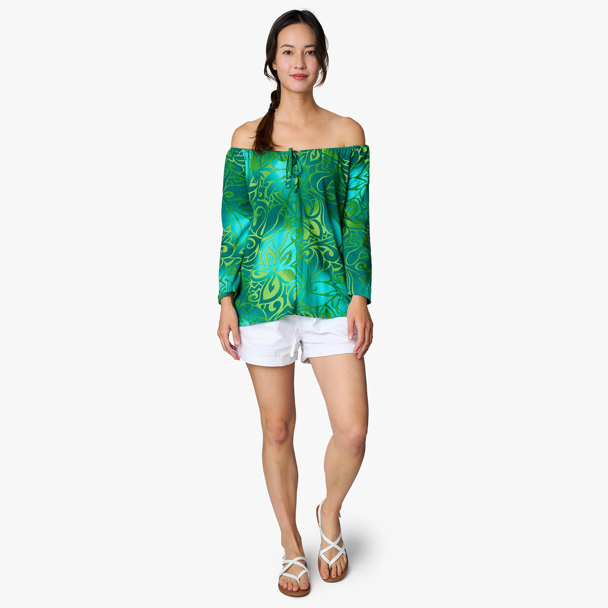 Tribal Tiare Peasant Top - Image 6