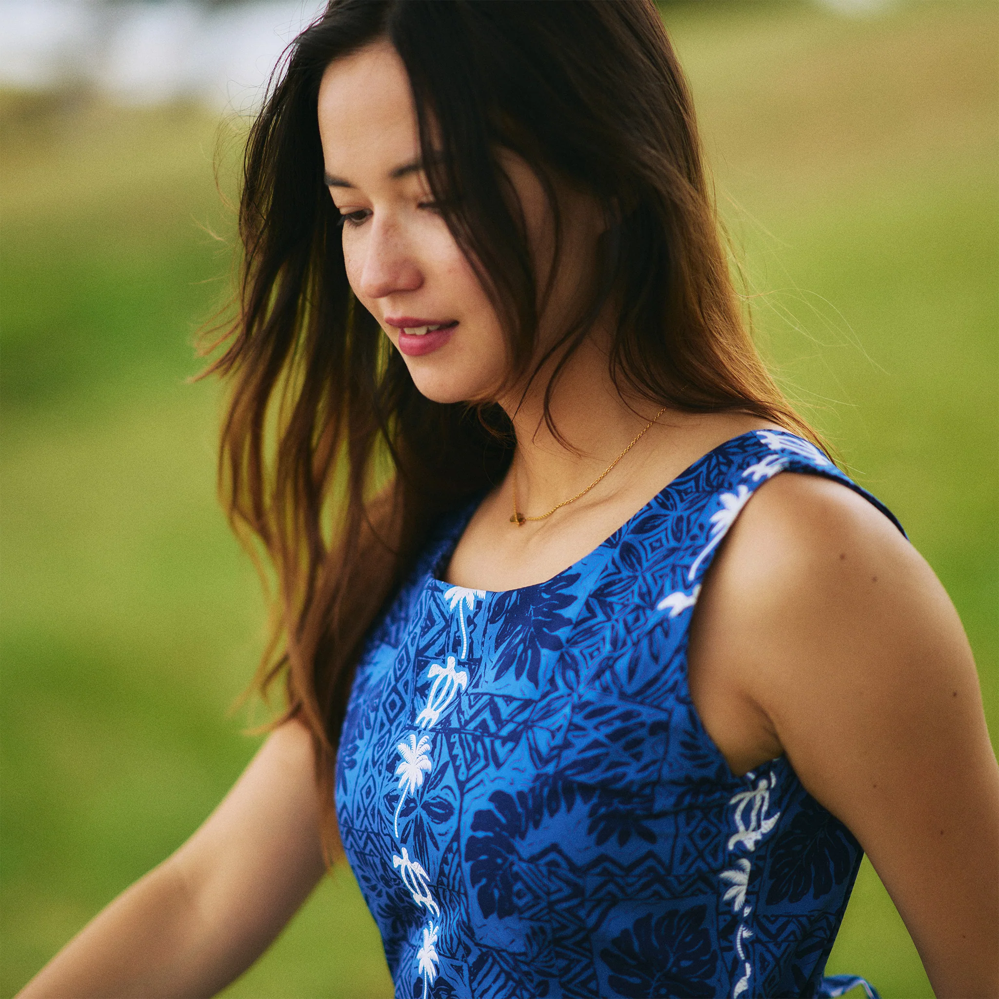 Turtle Panel Sylvia Dress - Image 5