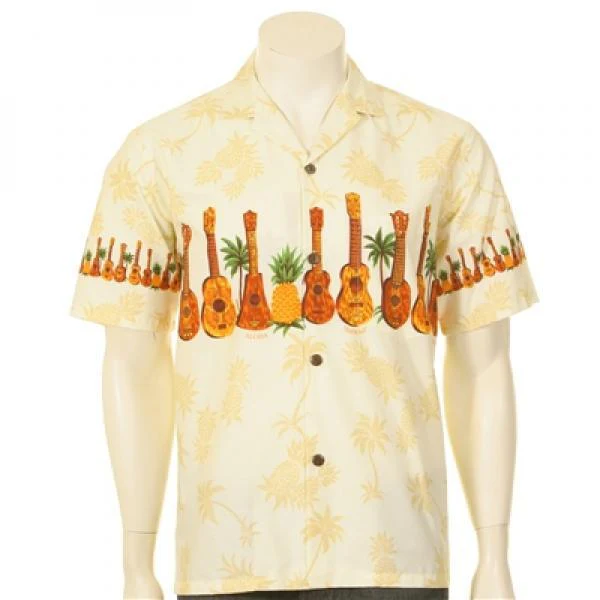 Ukulele Chestband Aloha Shirt - Image 4