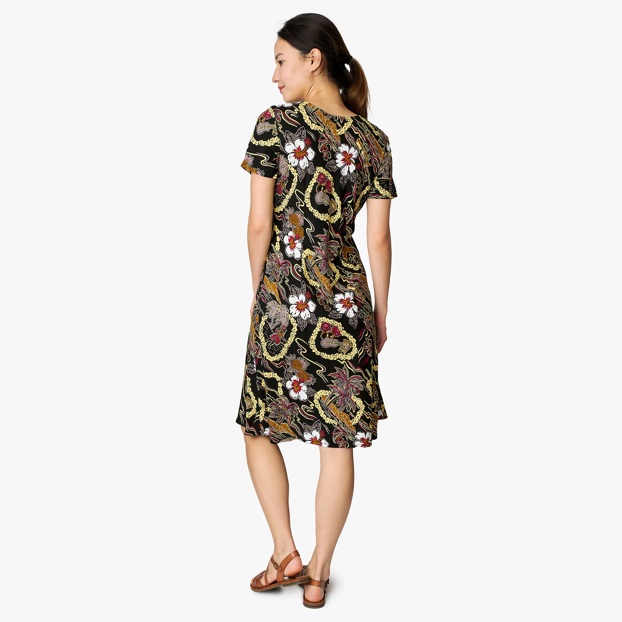 Vintage Scenic Short Dress - Image 8